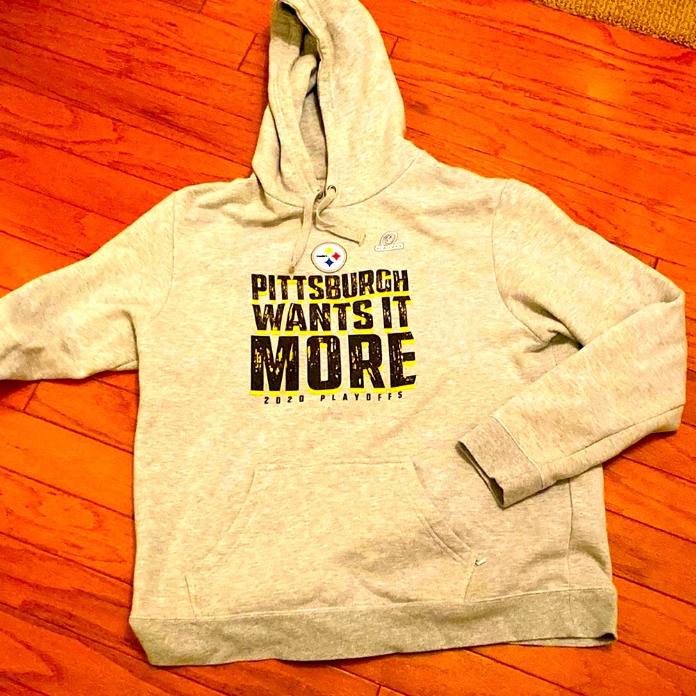 Pittsburg Steelers hoodie sweatshirt. 2020 playoffs